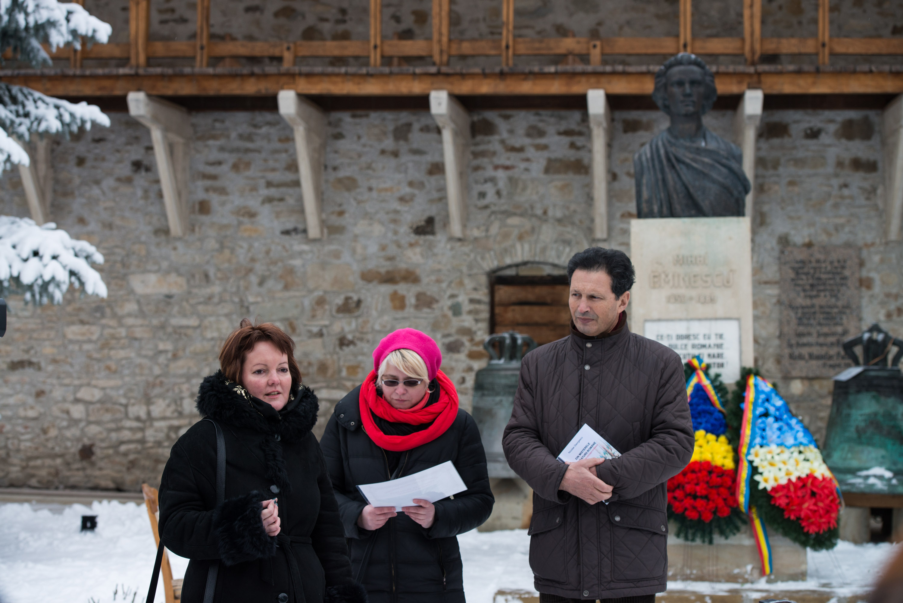 Foto: monah Timotei Tiron Festivalul literar „Mihai Eminescu“, la Putna