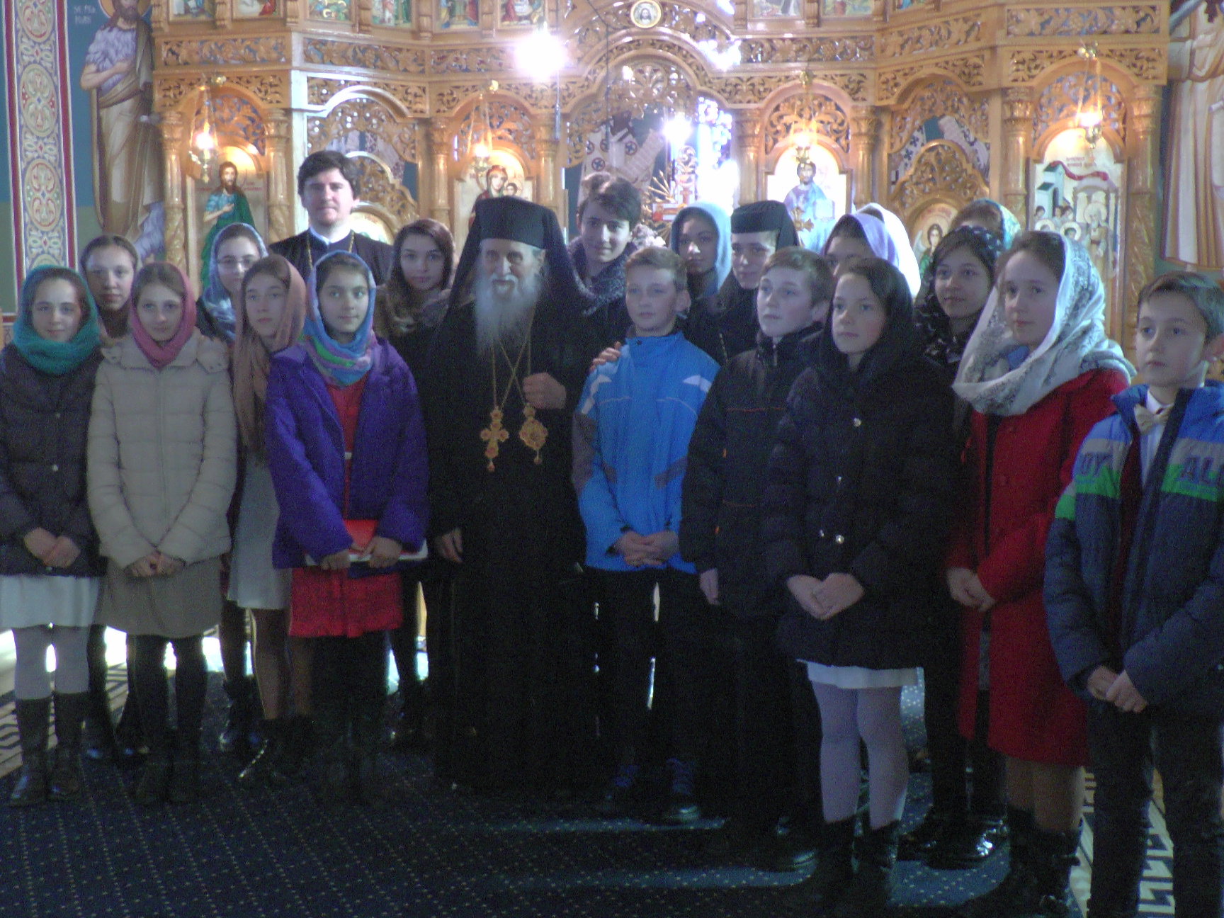 Liturghie arhierească la Mănăstirea Bogdana