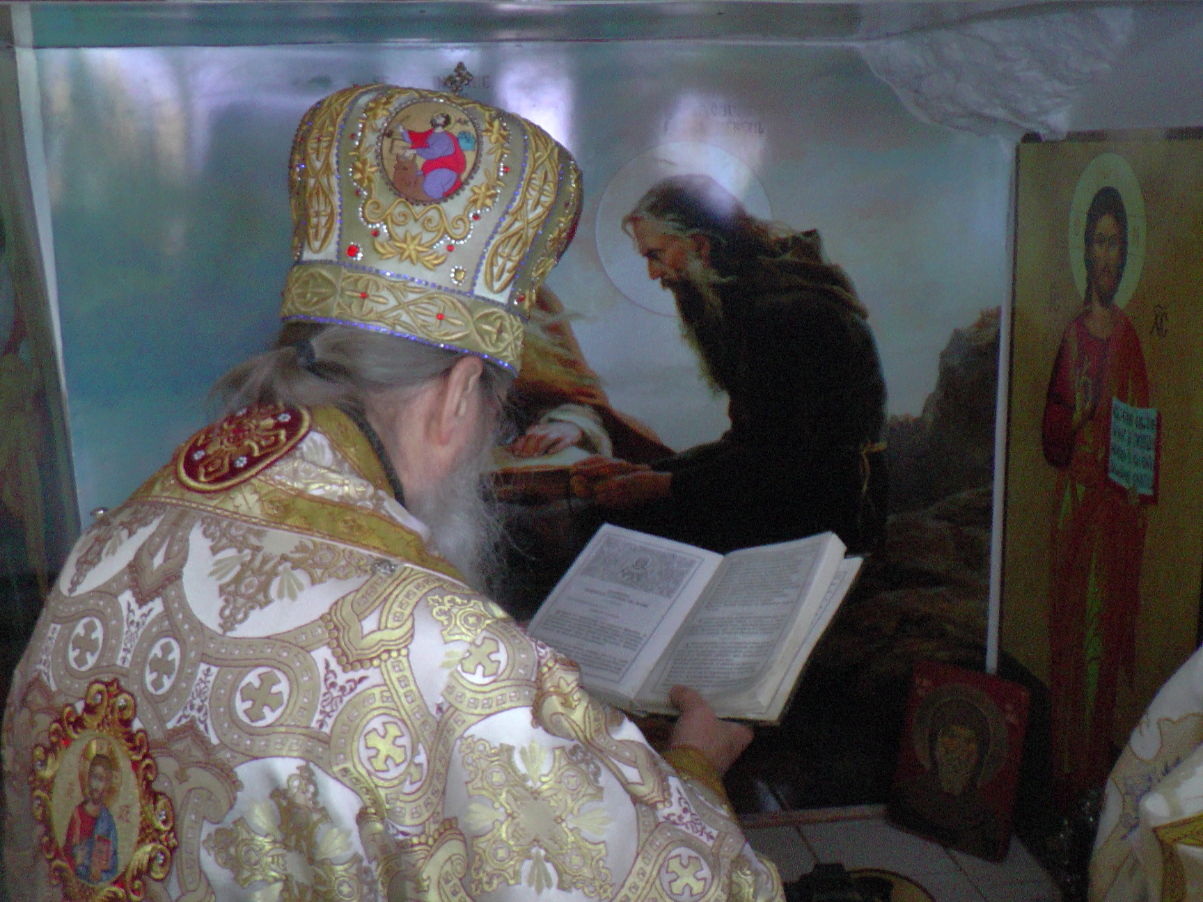 Liturghie arhierească la 1.700 m altitudine