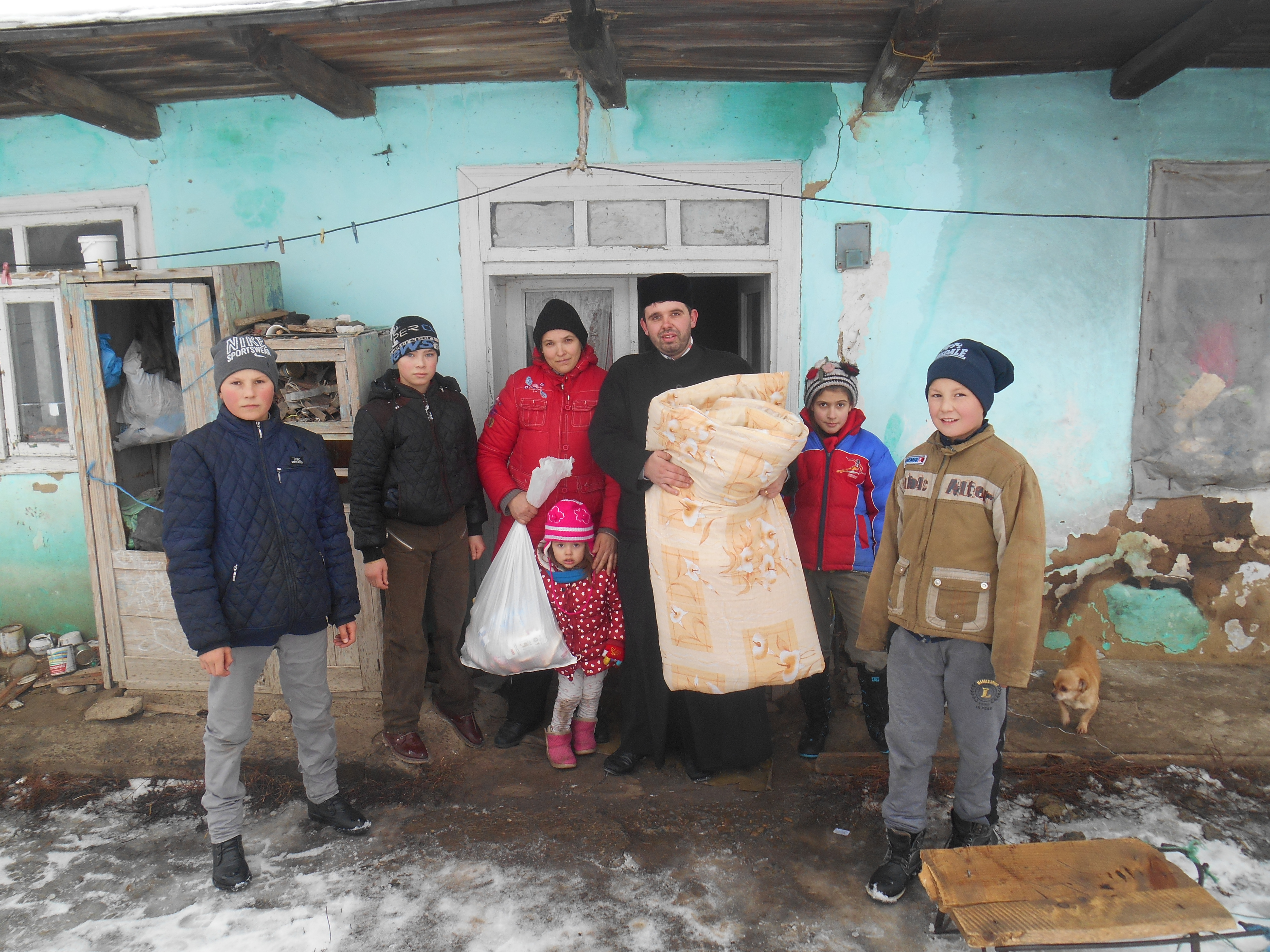 Proiectul misionar-filantropic „Iarna pe uliţă”