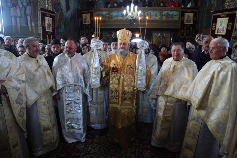 Vizită arhierească la biserica „Sfântul Nicolae”, localitatea Bod