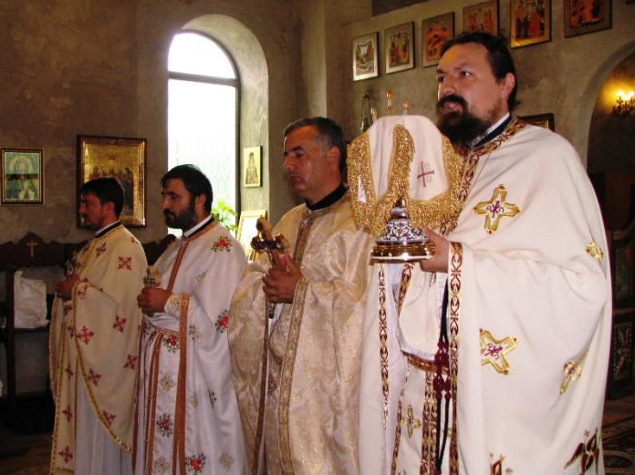 Sfântul Serafim de Sarov, prăznuit în biserica parohiei Cămineasca, Episcopia Giurgiului