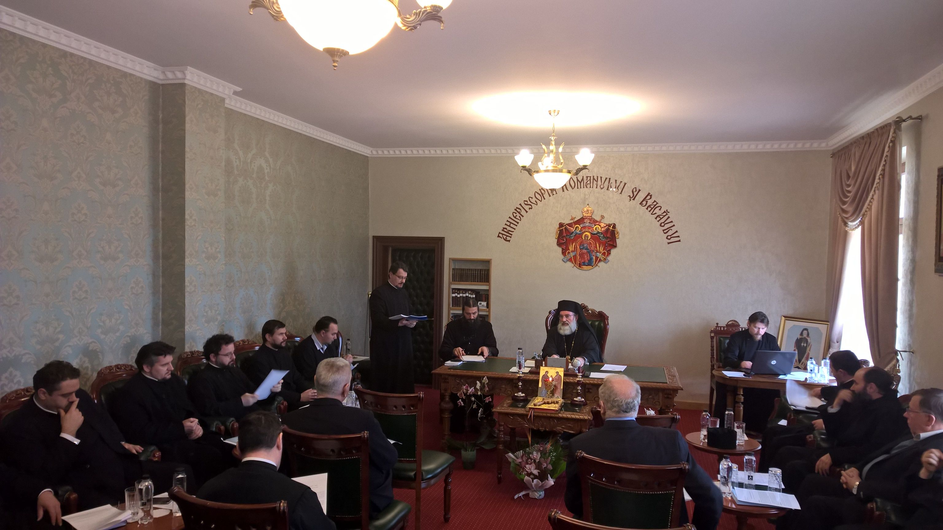 Întrunirea Consiliului eparhial al Arhiepiscopiei Romanului şi Bacăului Întrunirea Consiliului eparhial al Arhiepiscopiei Romanului şi Bacăului