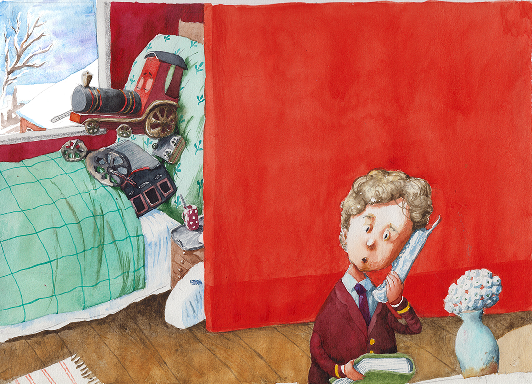 „Locomotiva și băiatul ei” – Oana Chiru, ilustrații Irina Dobrescu „Locomotiva și băiatul ei” – Oana Chiru, ilustrații Irina Dobrescu