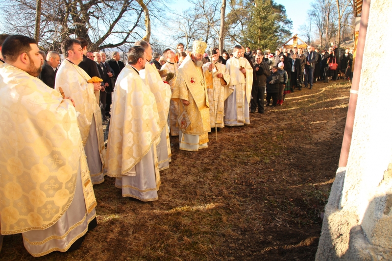 Sfințire de biserică la Felmer, județul Brașov