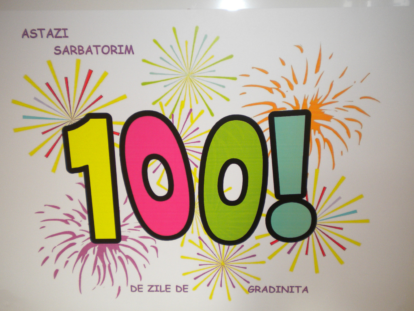 „100 de zile împreună în acest an şcolar“