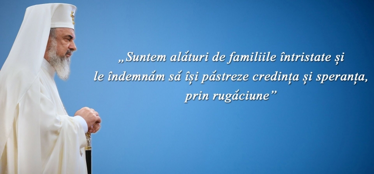 Mesaj de mângâiere și compasiune adresat familiilor copilașilor din județul Argeș