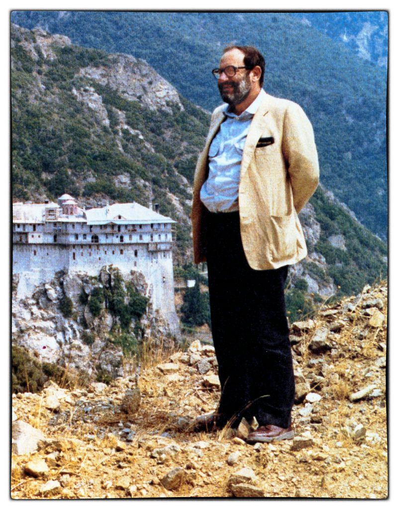 Umberto Eco şi legătura sa cu Muntele Athos
