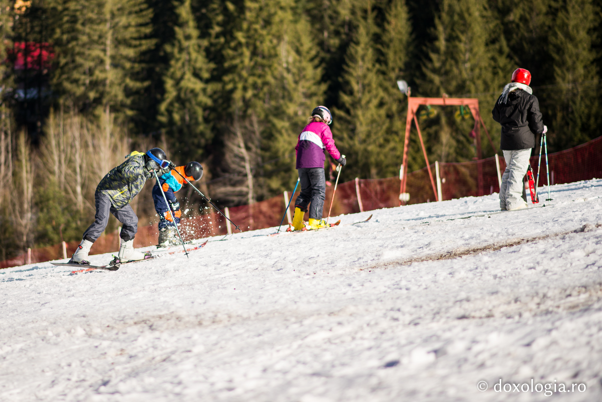 Tabăra de iarnă de la Durău, la final
