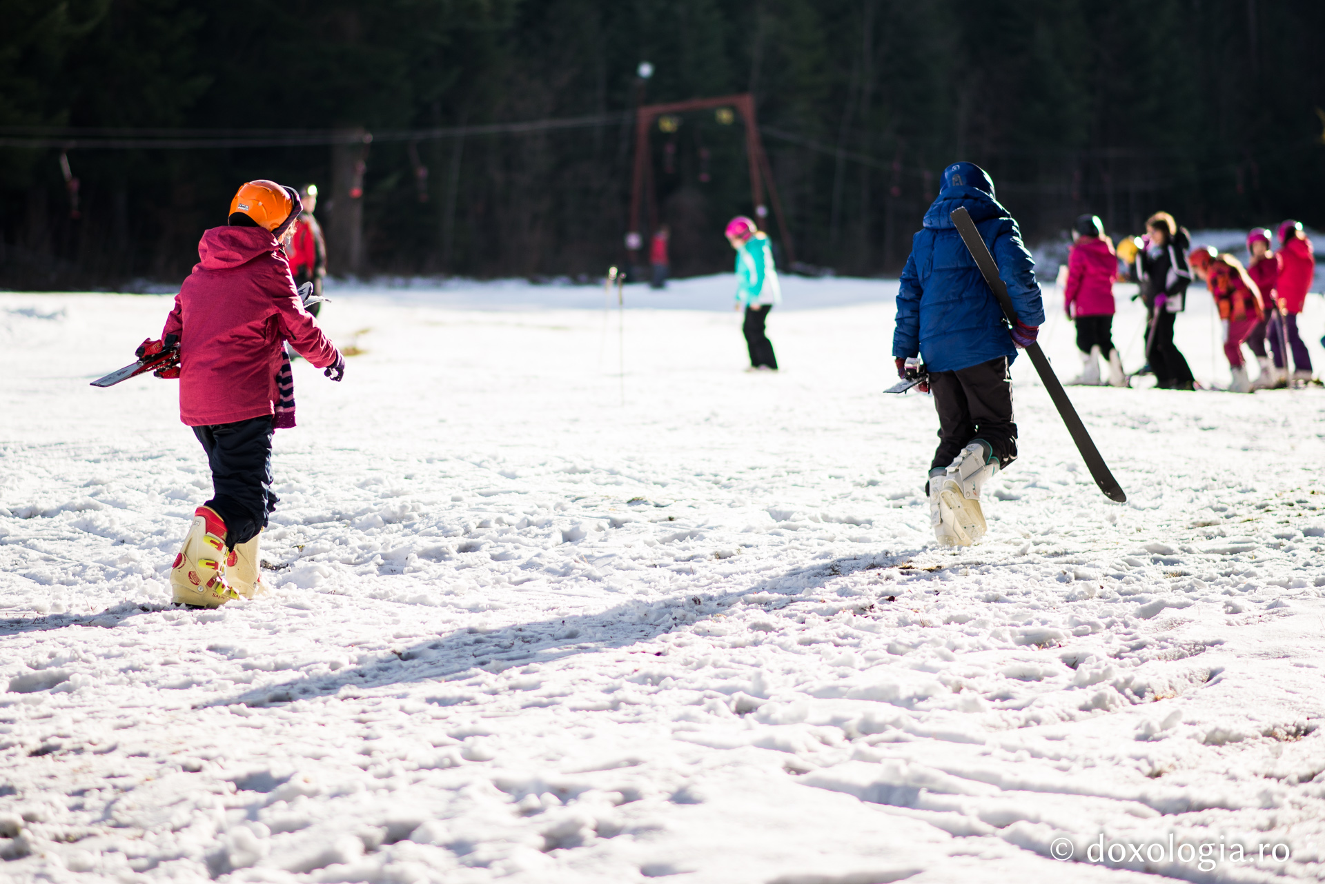 Tabăra de iarnă de la Durău, la final