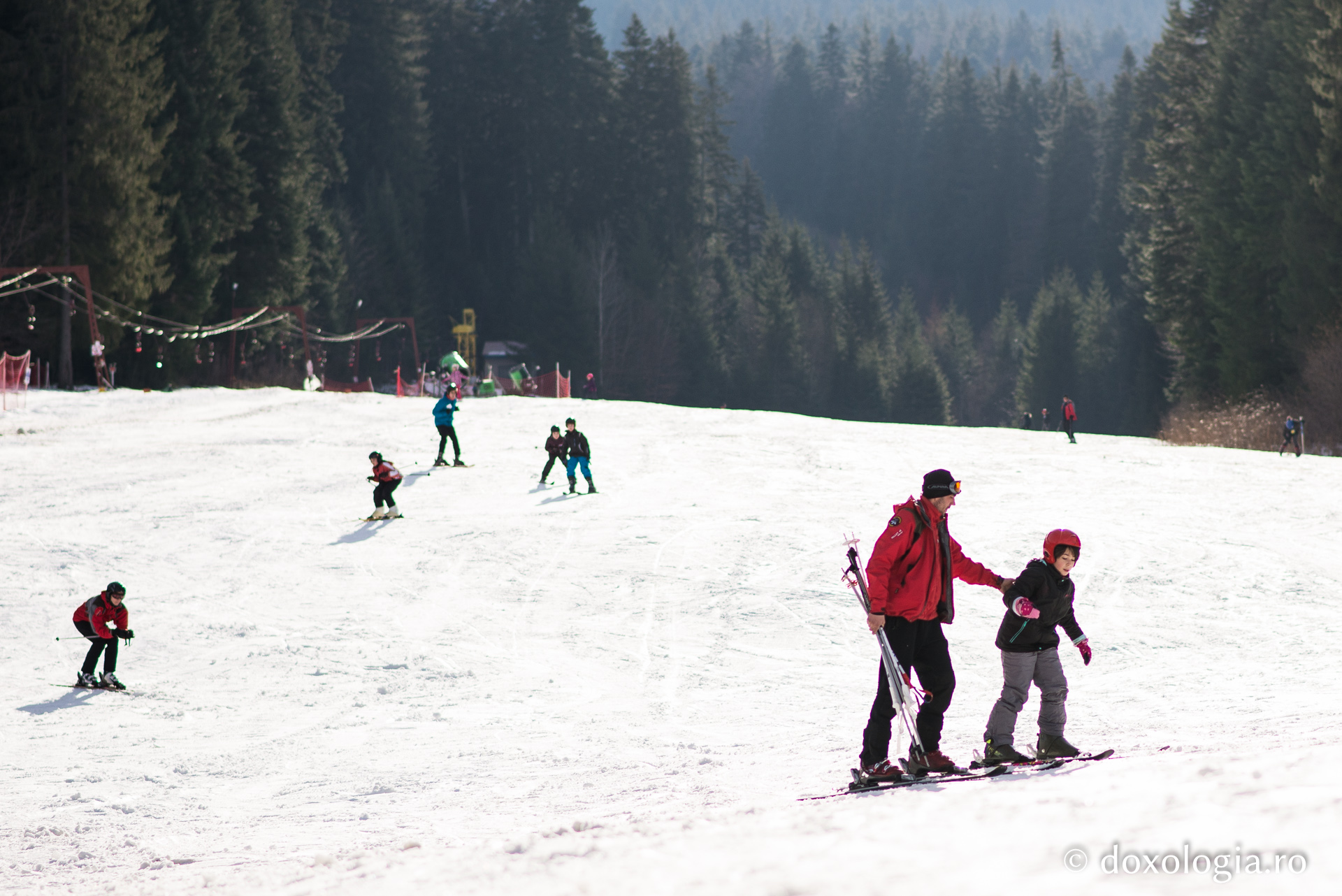 Tabăra de iarnă de la Durău, la final