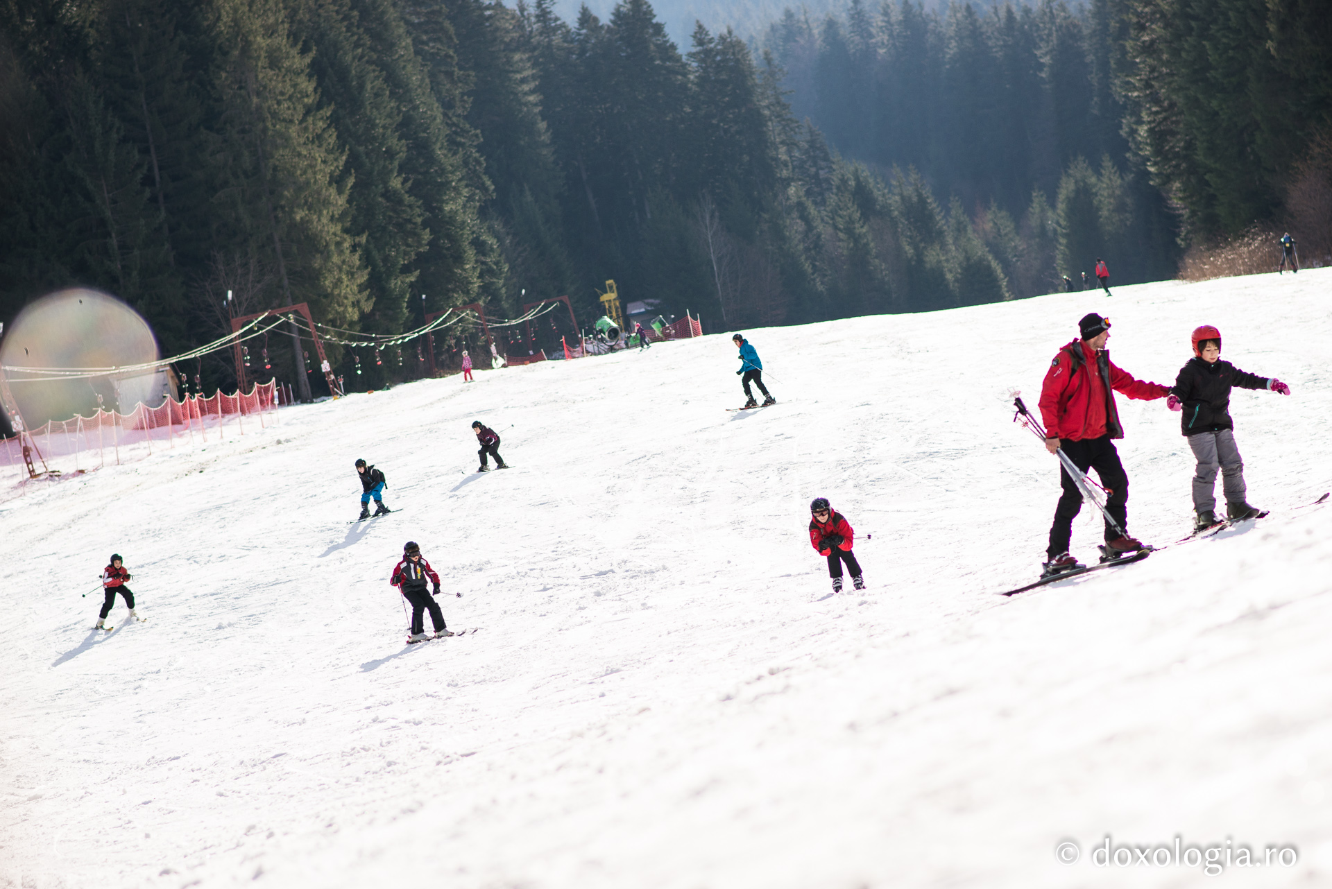 Tabăra de iarnă de la Durău, la final