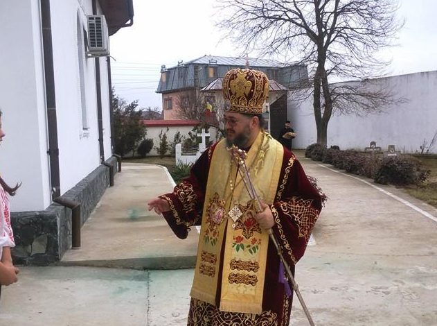 Slujire arhierească în biserica parohiei Tântava, Protopopiatul Bolintin