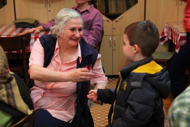 Daruri pentru cei din cadrul „Căminului pentru Persoane Vârstnice”, Sibiu