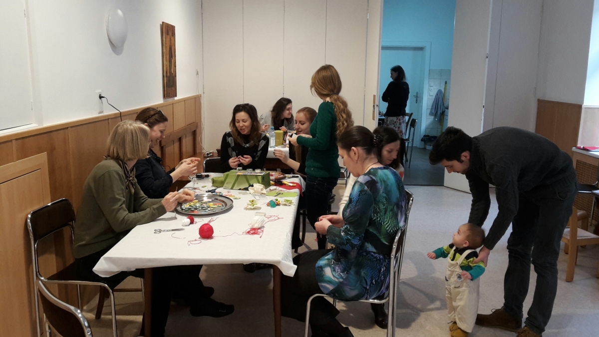 Atelier de creaţie la Biserica „Sfântul Antonie” din Viena