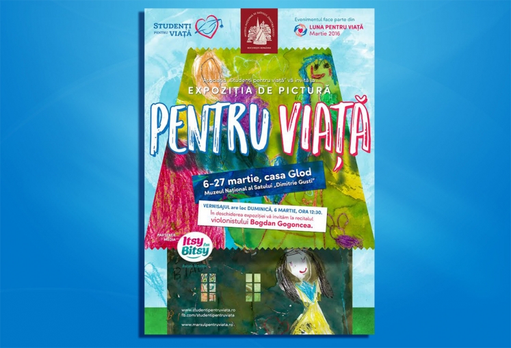 Expoziţia de pictură „Pentru viață”, la Muzeul Național al Satului