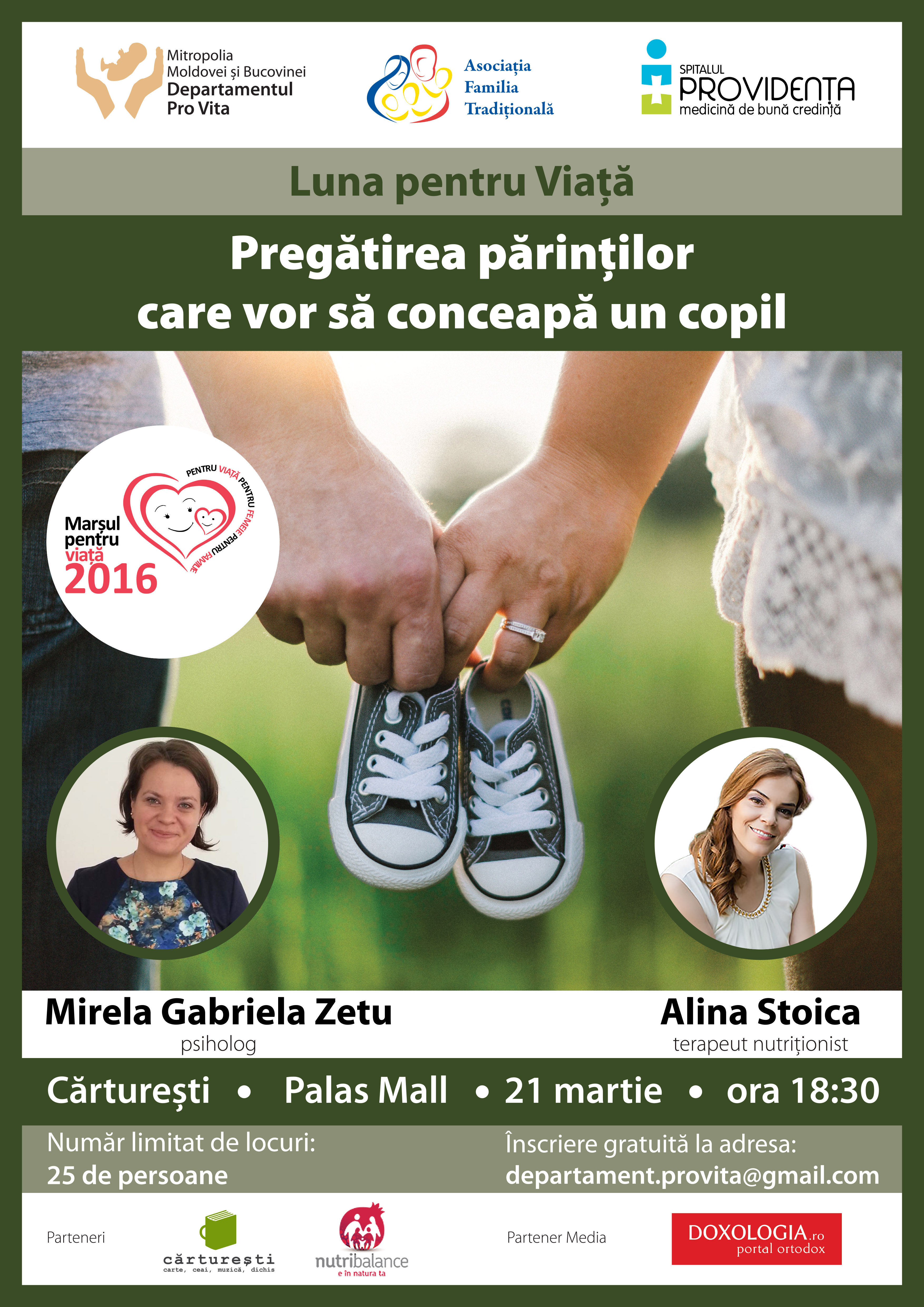 Pregătirea părinților care vor să conceapă un copil