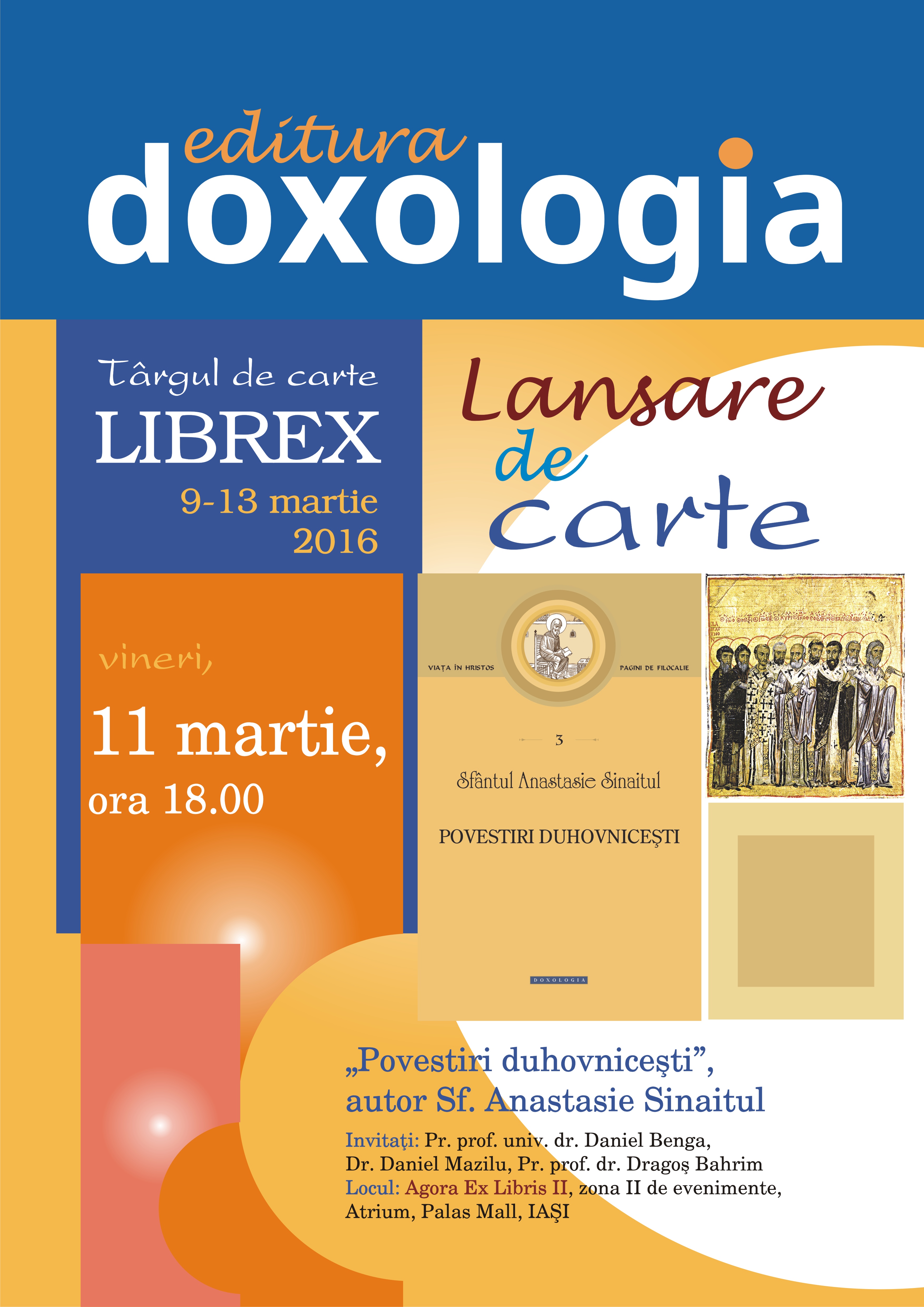 Evenimentele Editurii Doxologia la Librex 2016