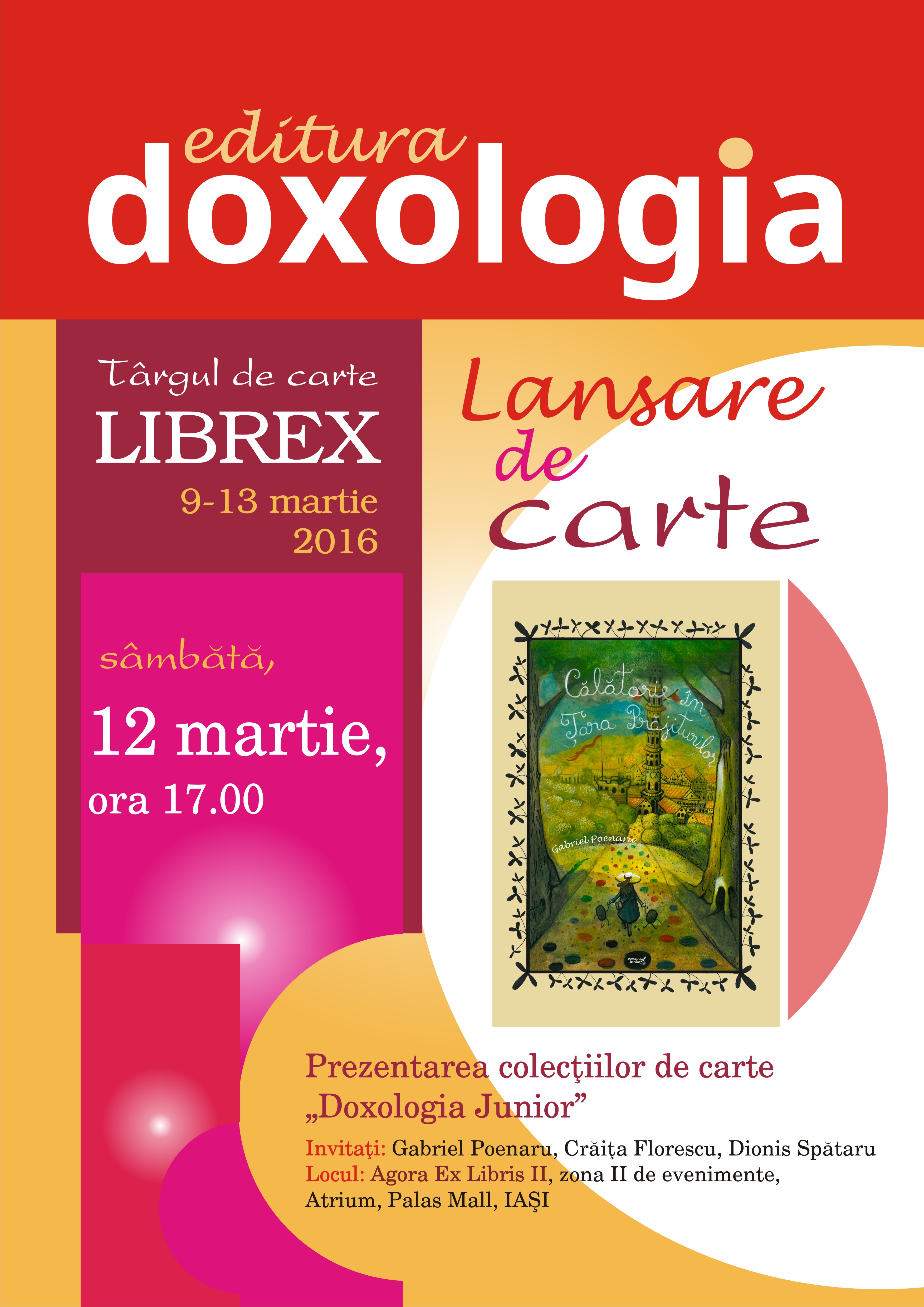 Evenimentele Editurii Doxologia la Librex 2016