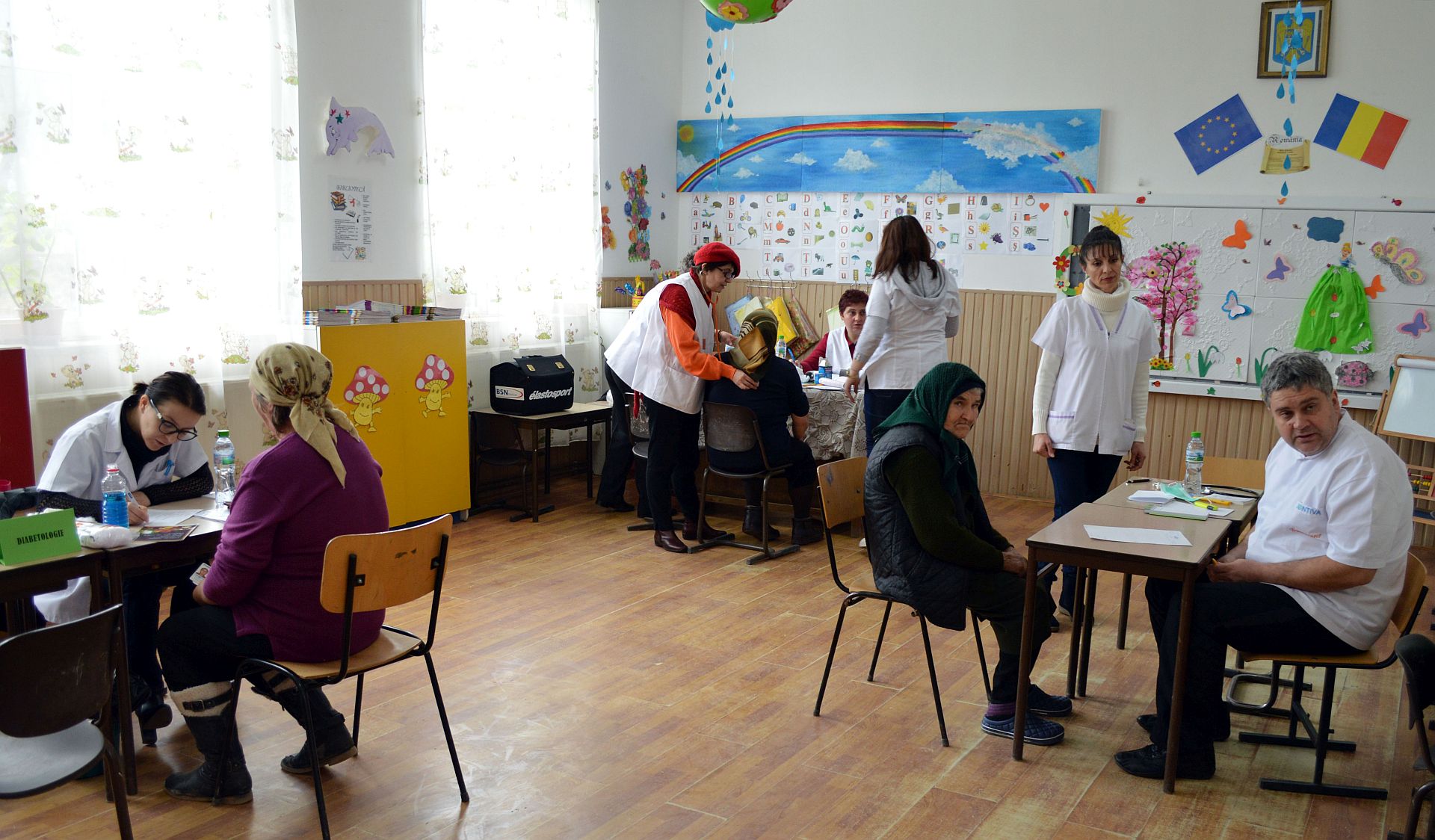 Campania „Sănătate pentru sate” a ajuns în localitatea Matiţa, județul Prahova