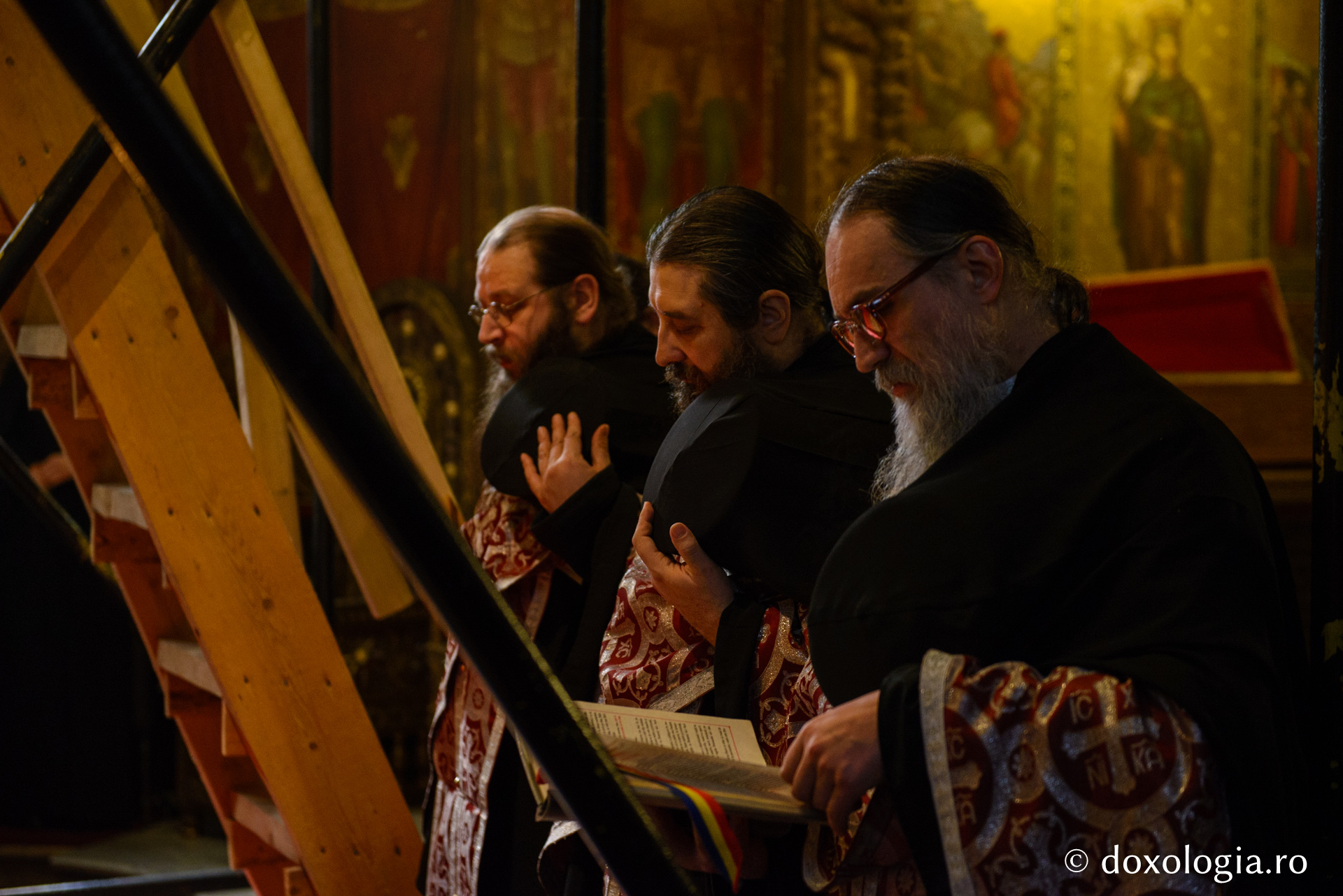 Parastas pentru ctitorul Mănăstirii „Sfinții Trei Ierarhi”