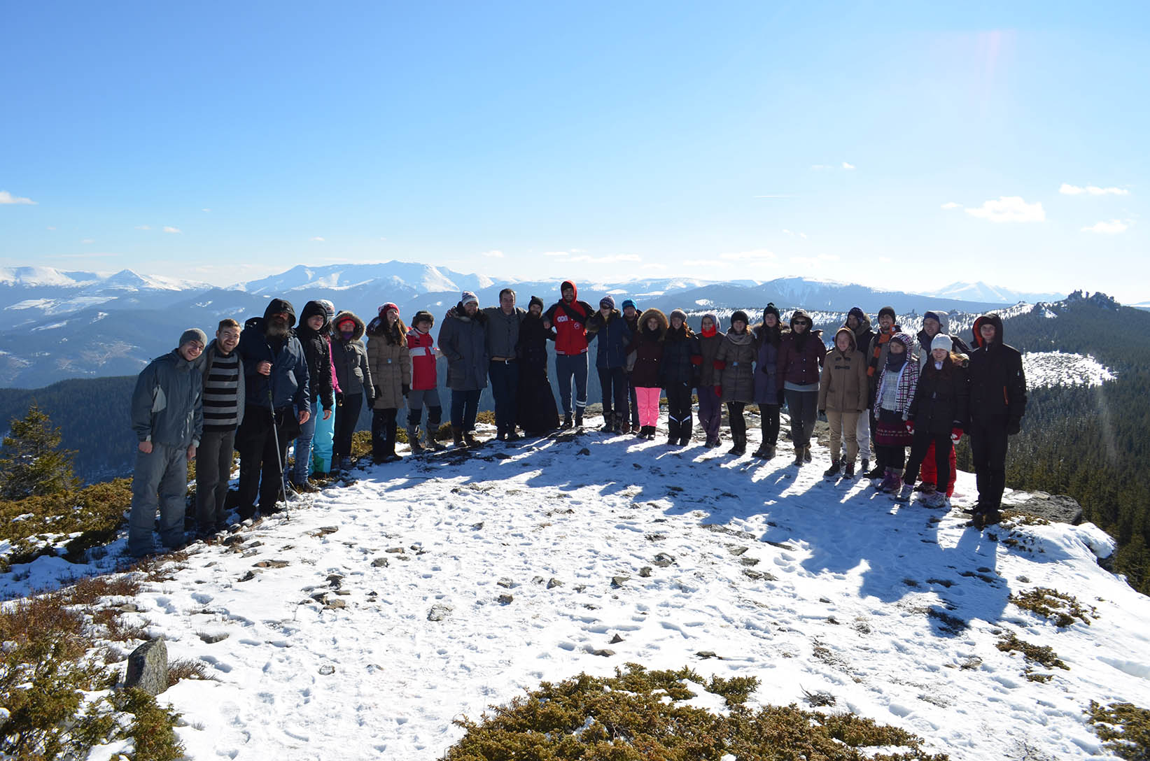 Dialoguri studenţeşti pe vârfuri de munte