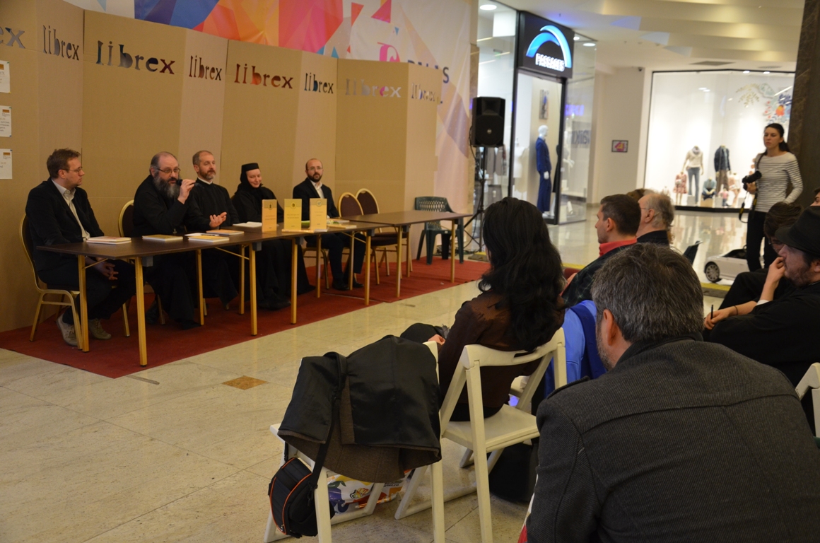 Foto: Ioana Stoian „Povestiri duhovnicești” de Sfântul Anastasie Sinaitul prezentate la Librex 2016