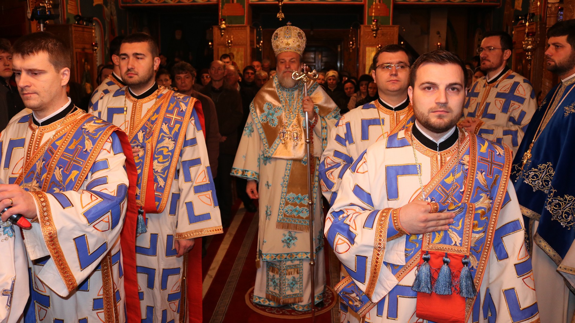 Slujbă arhierească la hramul Mănăstirii Chiroiu din judeţul Ialomiţa