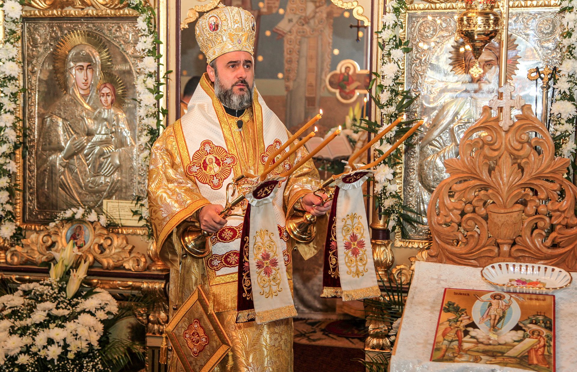 Duminica Sfântului Grigorie Palama, în Parohia „Sfântul Dumitru“ din Focșani