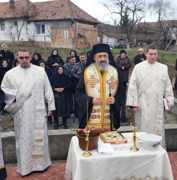 Piatră de temelie pentru o nouă biserică, la Târgu Mureș