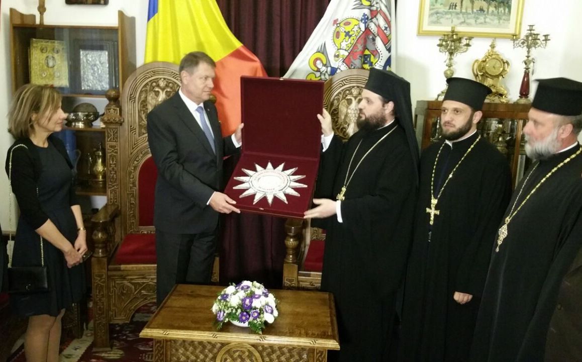 Preşedintele României a vizitat Reprezentanța Bisericii Ortodoxe Române de la Ierusalim, Iordan și Ierihon