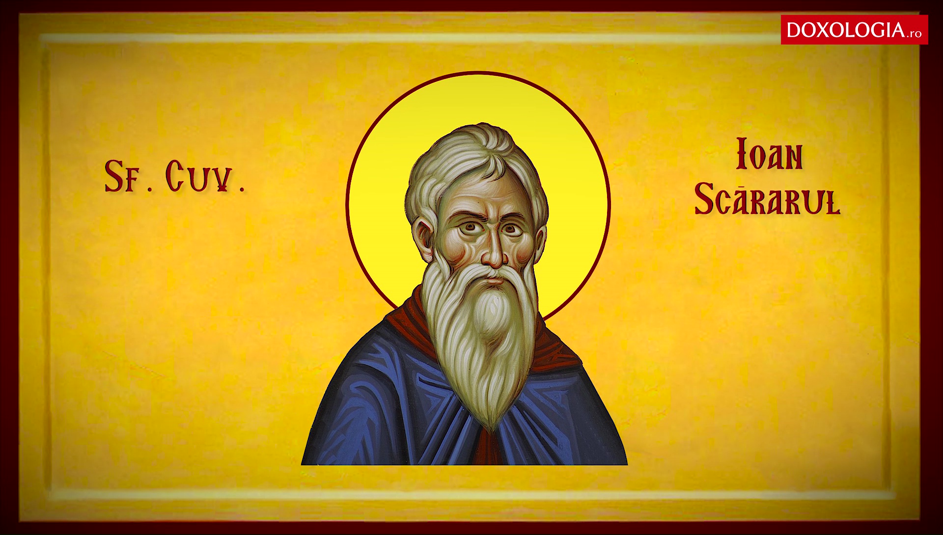 Sfântul Cuvios Ioan Scărarul