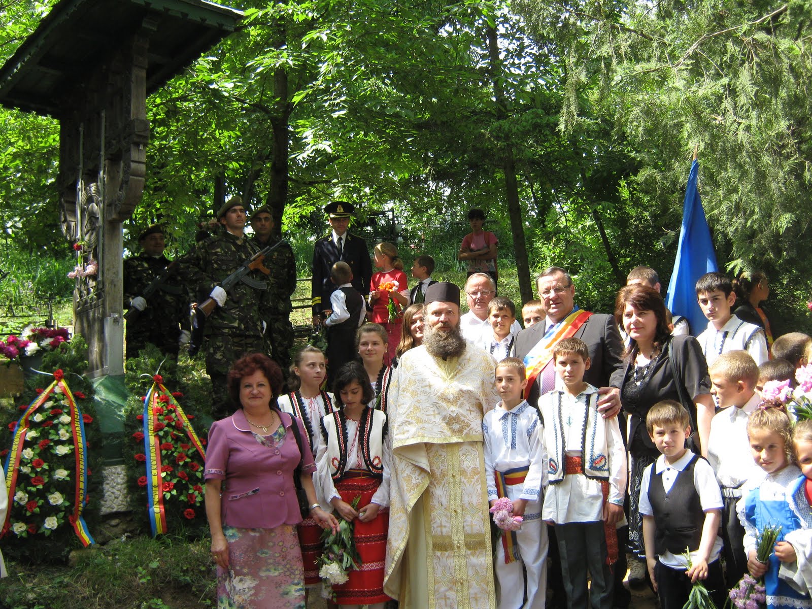 Recunoştinţă pentru jertfa ostaşilor români