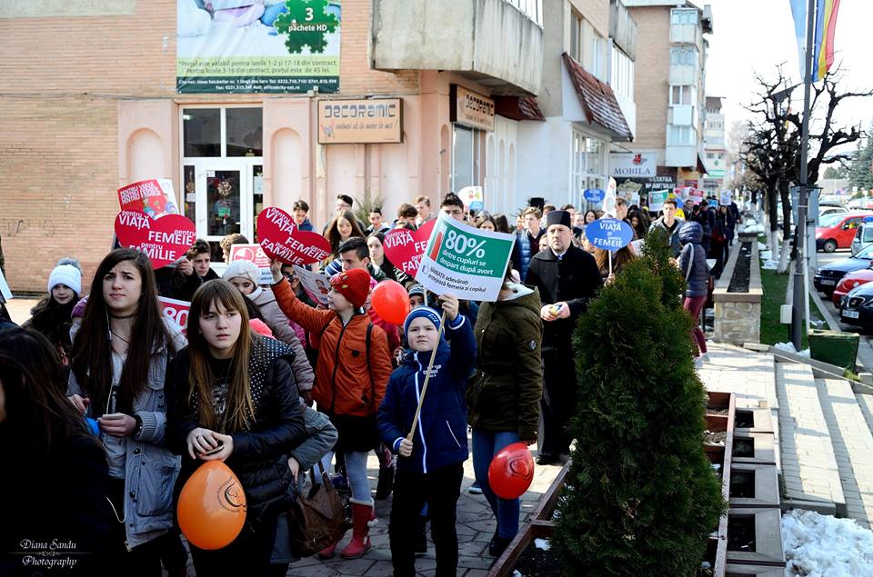 Marşul pentru Viaţă în Protopopiatul Târgu Neamţ