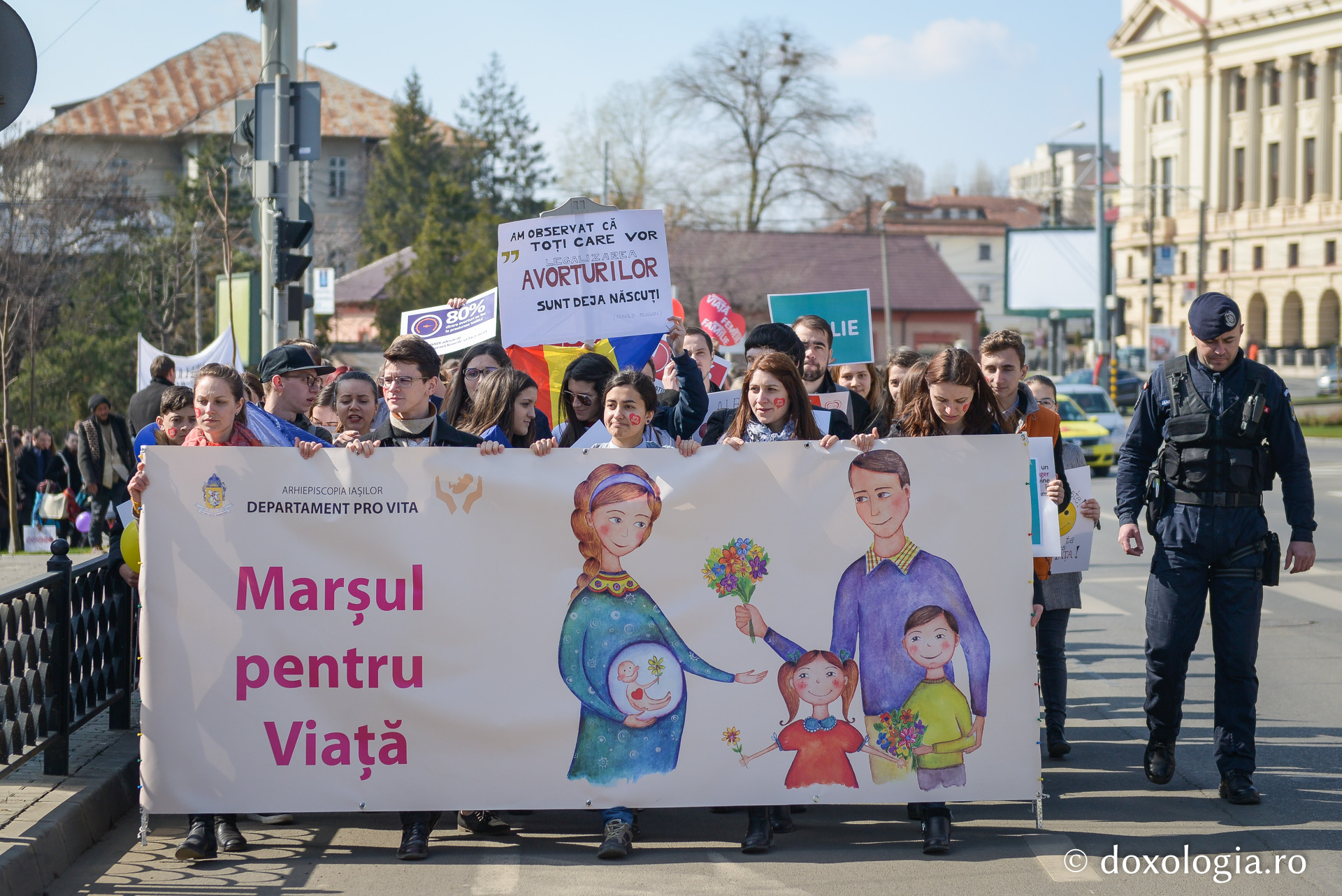 Peste 2000 de persoane, la Marșul pentru Viață de la Iași