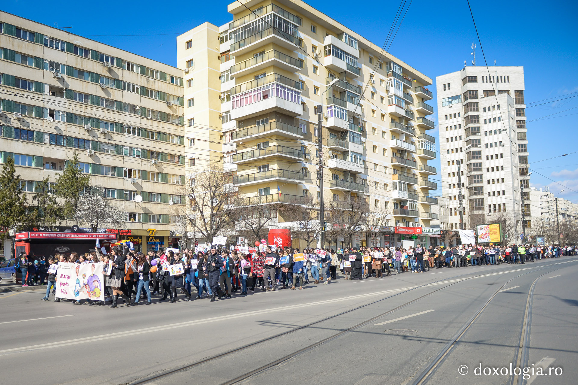 Peste 2000 de persoane, la Marșul pentru Viață de la Iași