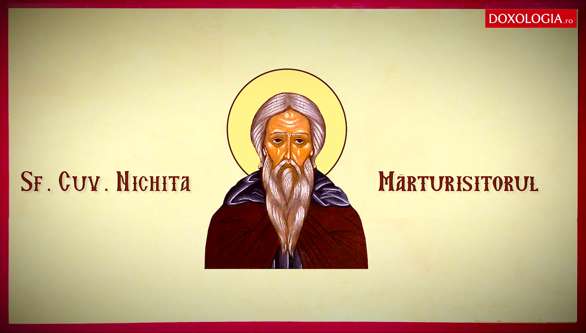 Sfântul Cuvios Nichita Mărturisitorul Sfântul Cuvios Nichita Mărturisitorul