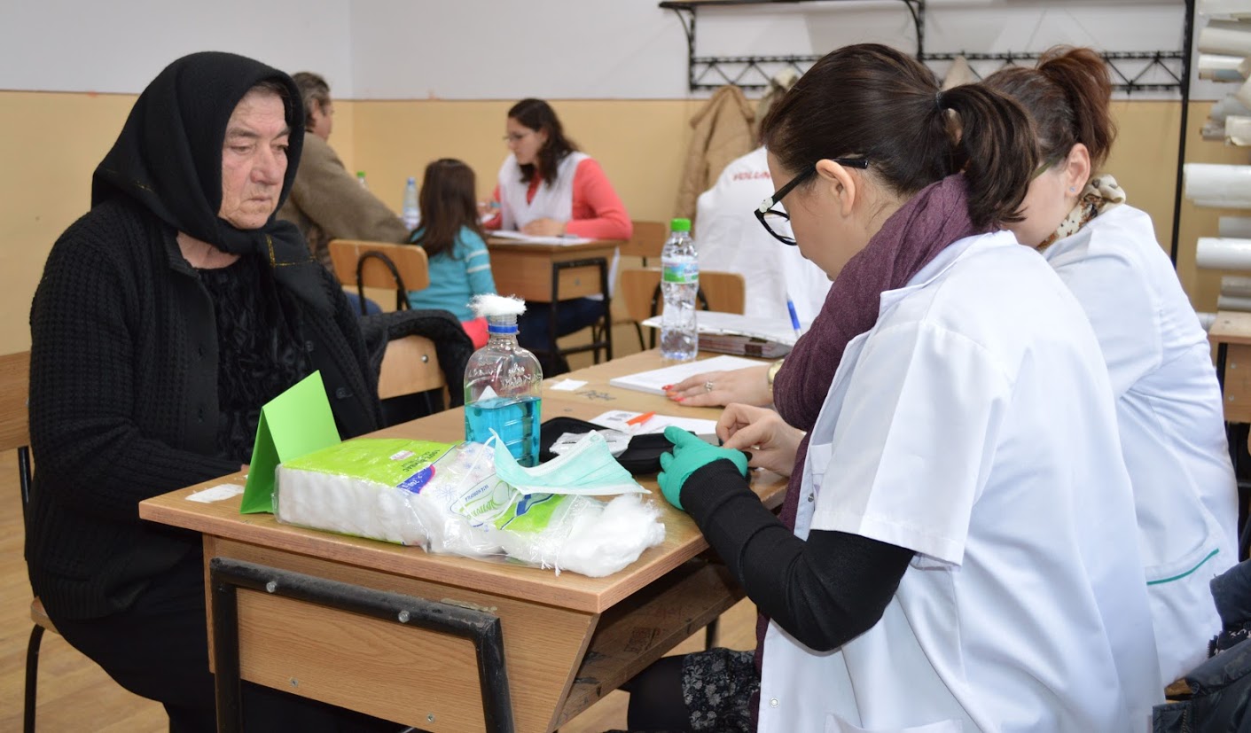 O nouă etapă a Campaniei „Sănătate pentru sate”, în comuna Vidra