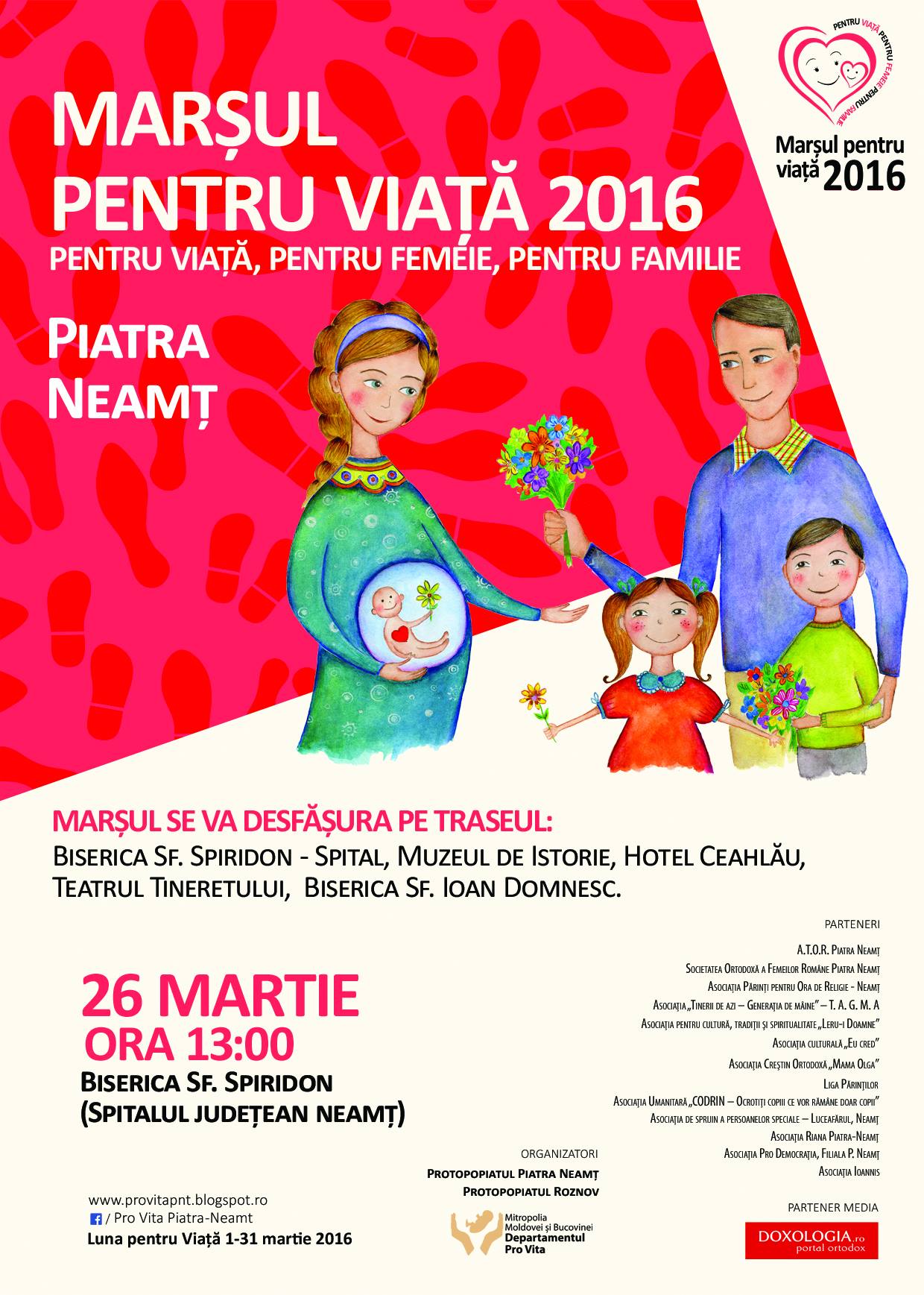 Ample manifestări în cadrul „Lunii pentru viață”, în Protopopiatul Piatra Neamț