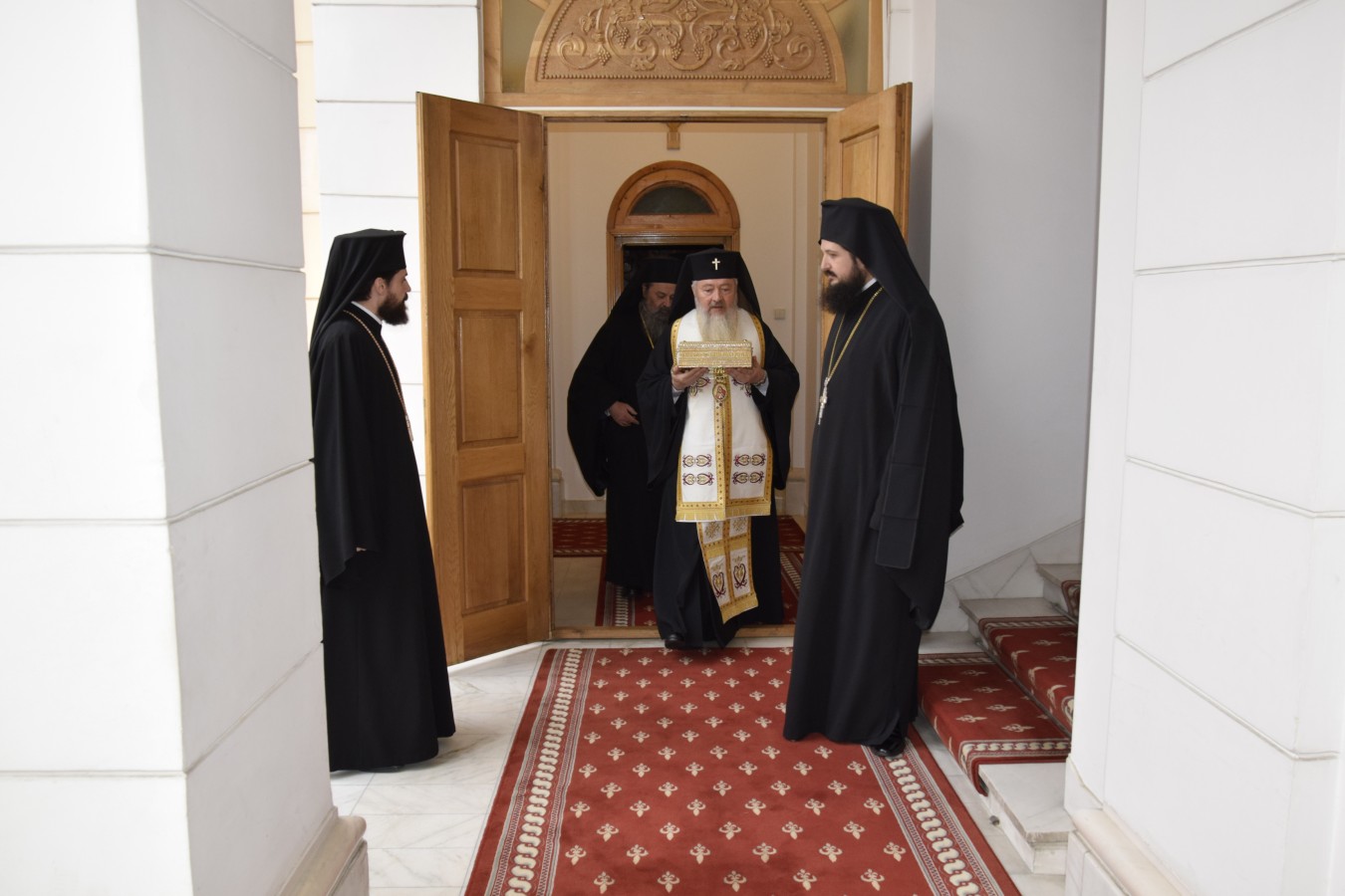 Moaștele Sfântului Gheorghe din Drama au ajuns la Cluj Moaștele Sfântului Gheorghe din Drama au ajuns la Cluj