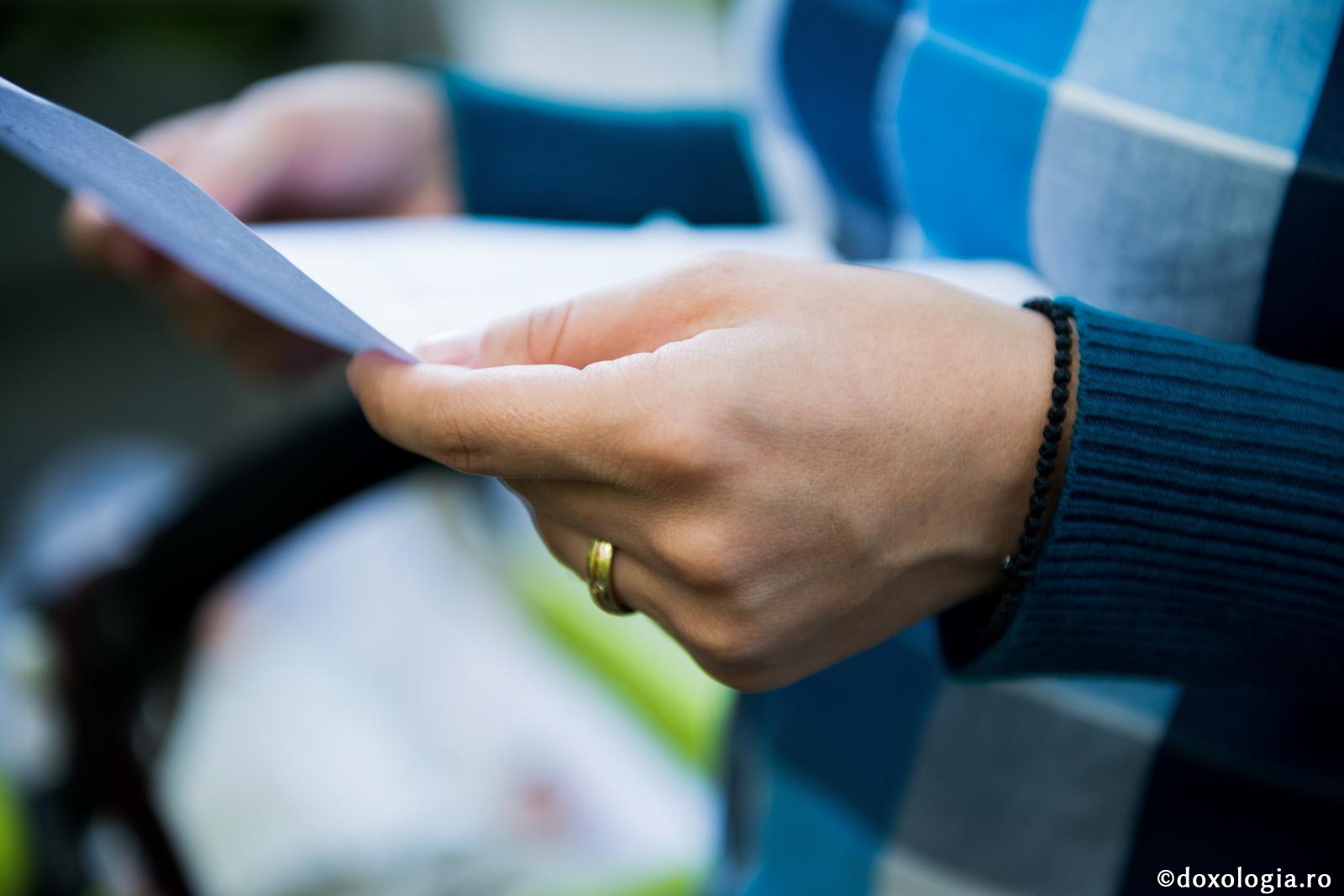 Ru­găciunea este deschiderea buzelor pentru primirea bună­tăţilor Domnului