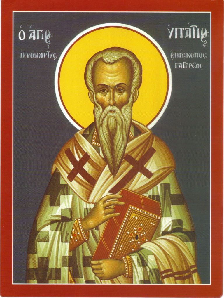 Sfântul Sfințit Mucenic Ipatie, Episcopul Gangrei