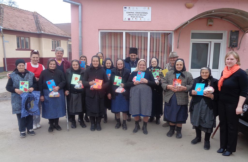 Spectacol artistic la Roşia de Secaş, Alba