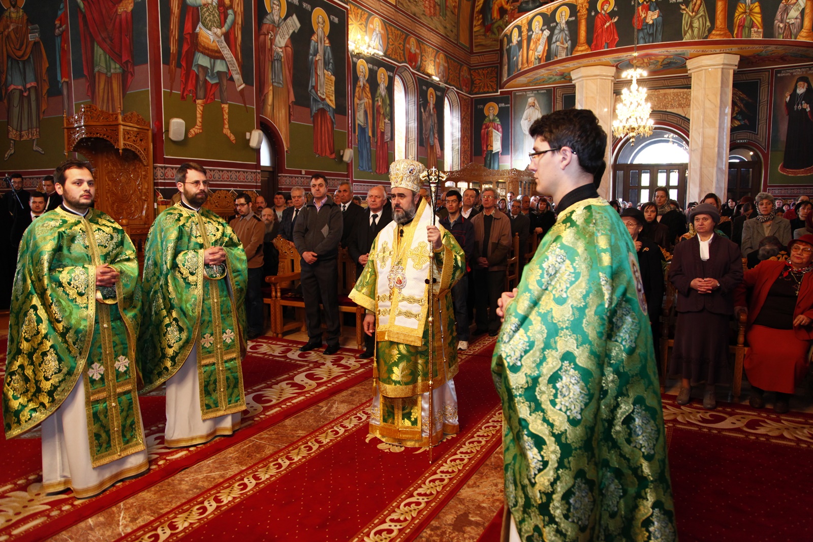 Duminica Floriilor, la Catedrala Arhiepiscopală din Buzău