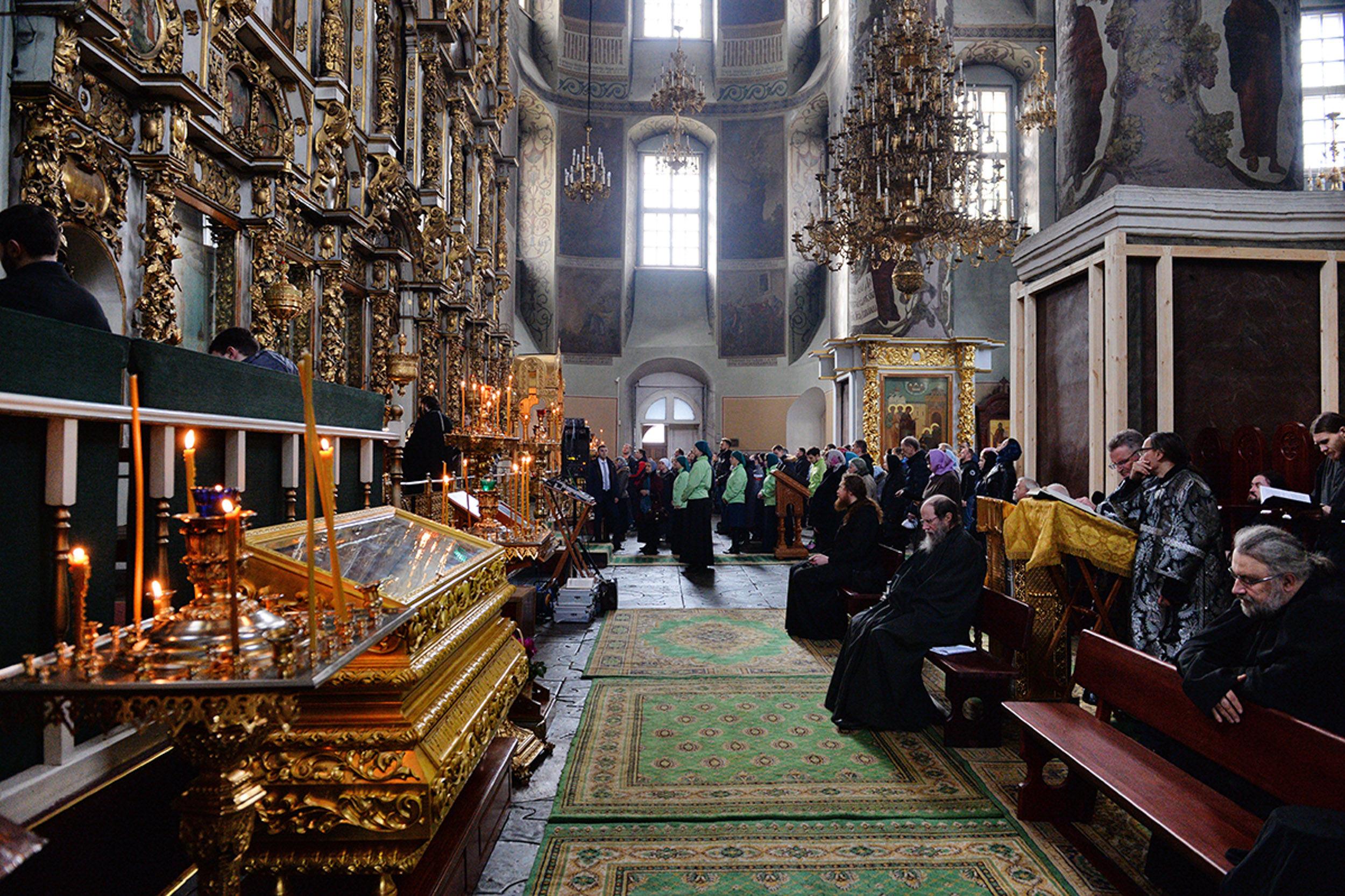 Mănăstirea Donskoi / Foto: S. Vlasov/http://www.patriarchia.ru Mănăstirea Donskoi – Moscova