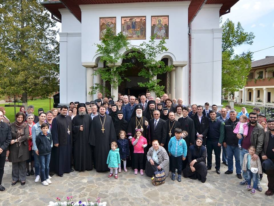 Hramul Mânăstirii Viforâta din judeţul Dâmboviţa