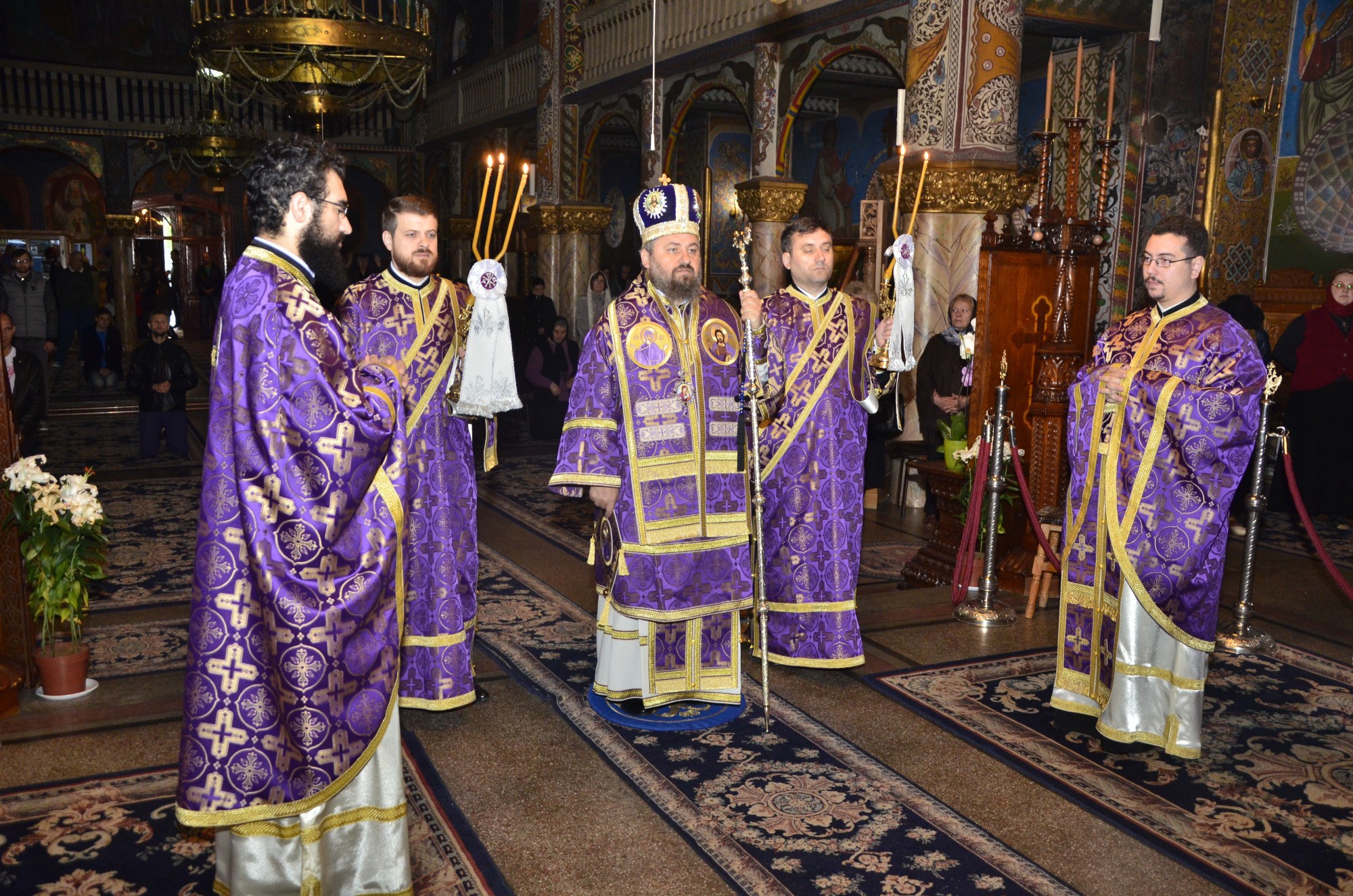 Liturghie arhierească la Catedrala Episcopală din Deva