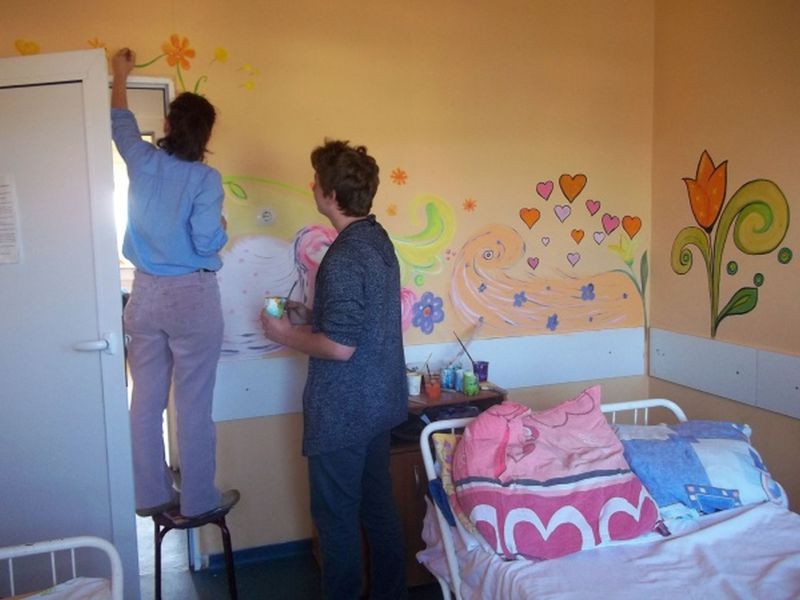 „Culori pentru viaţă”, la Spitalul Judeţean din Craiova „Culori pentru viaţă”, la Spitalul Judeţean din Craiova