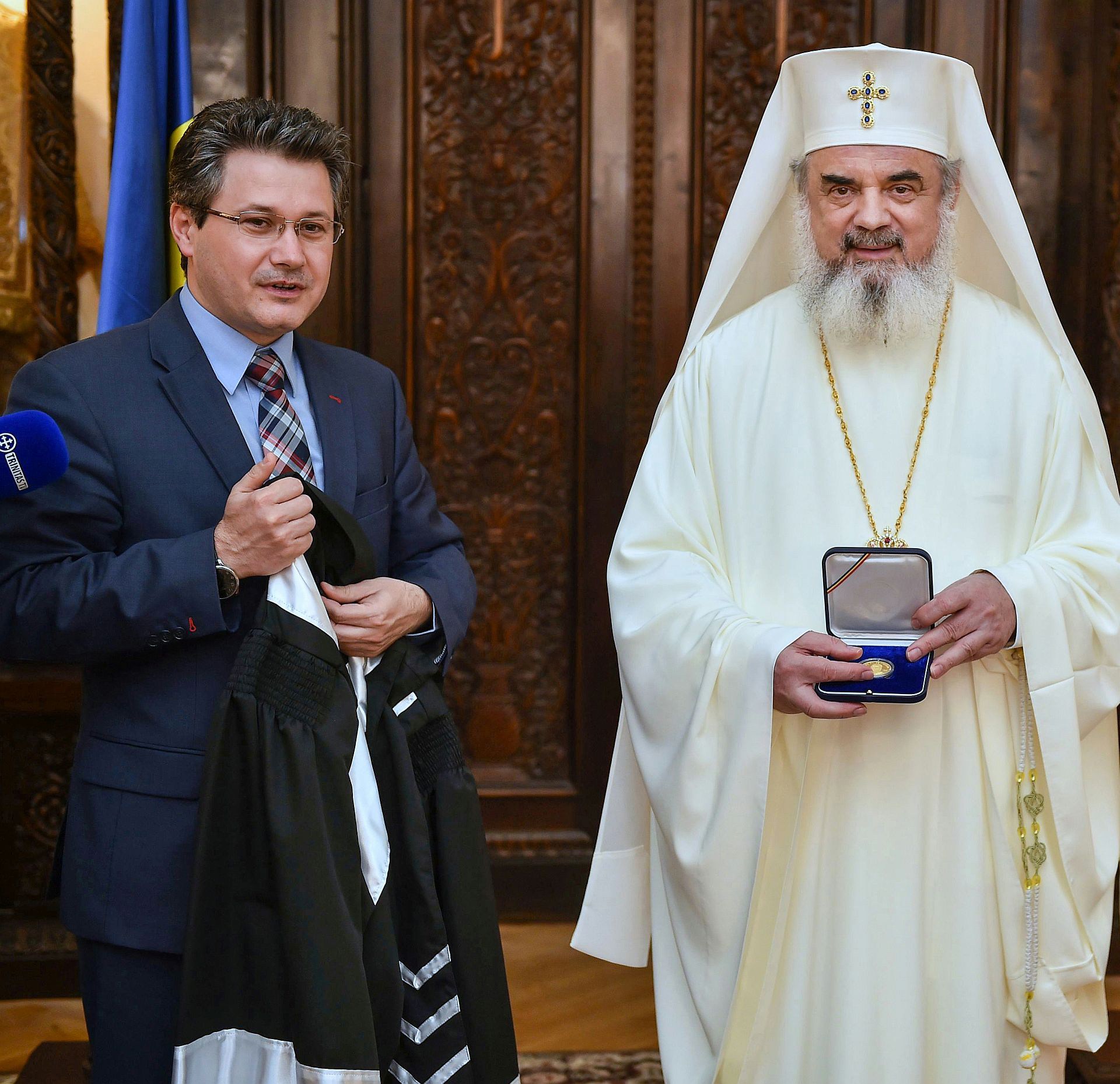 Titlu academic onorific al Universității „Politehnica” pentru Patriarhul Daniel