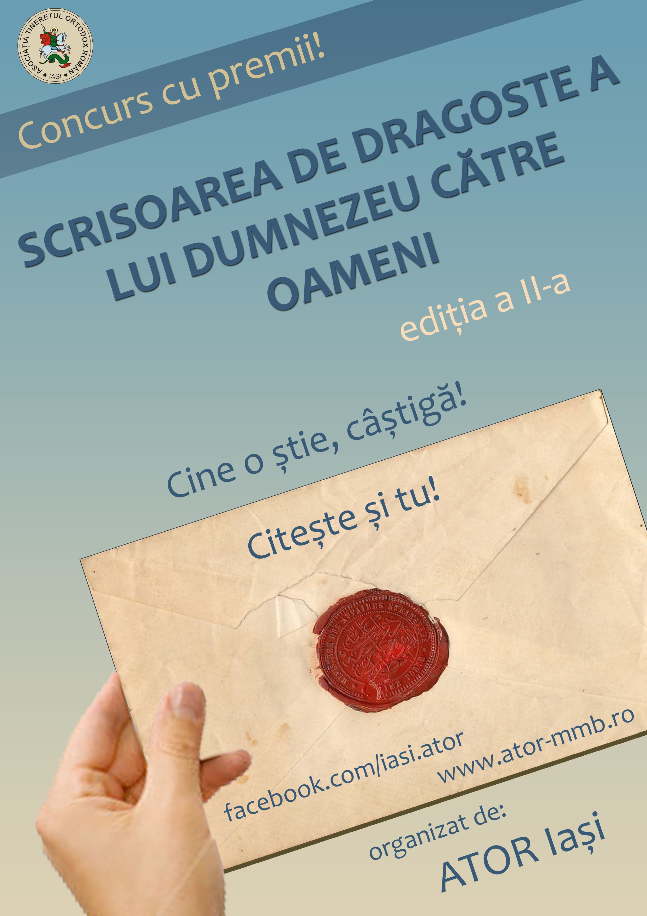 ATOR Iași organizează a doua ediție a concursului de Noul Testament